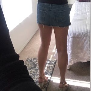Denim skirt Abercrombie & Fitch